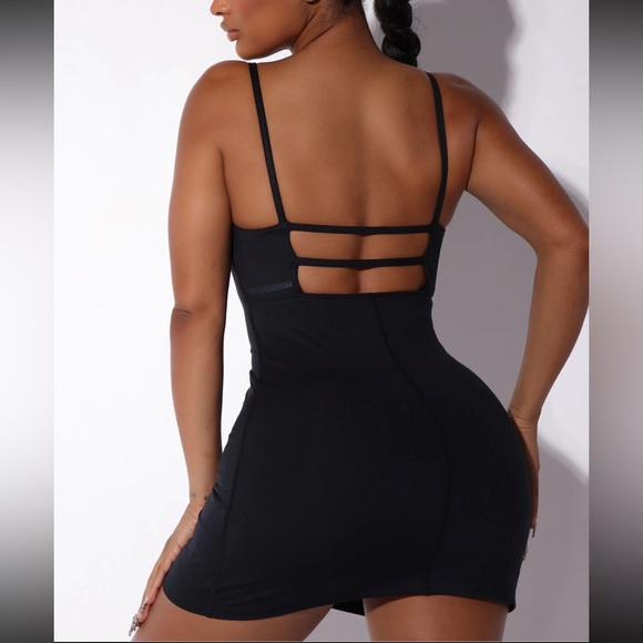 Fashion Nova Sport black dress size medium - Picture 3 of 4